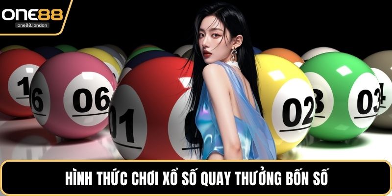 Hình thức chơi xổ số quay thưởng bốn số